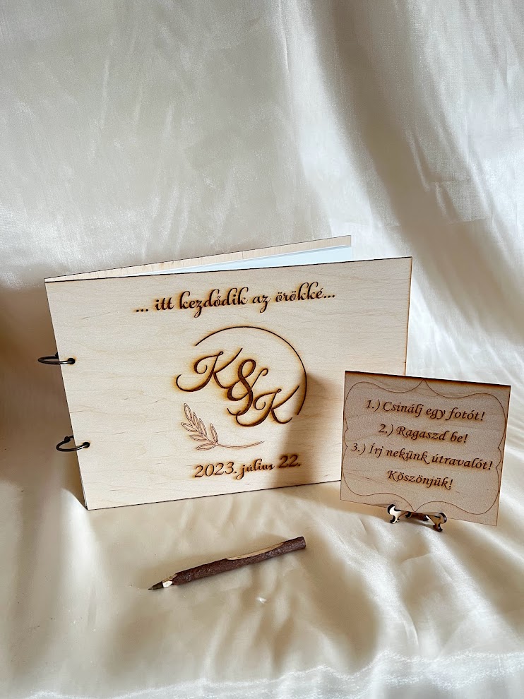 Hagyományos Vendégkönyv / fotókönyv