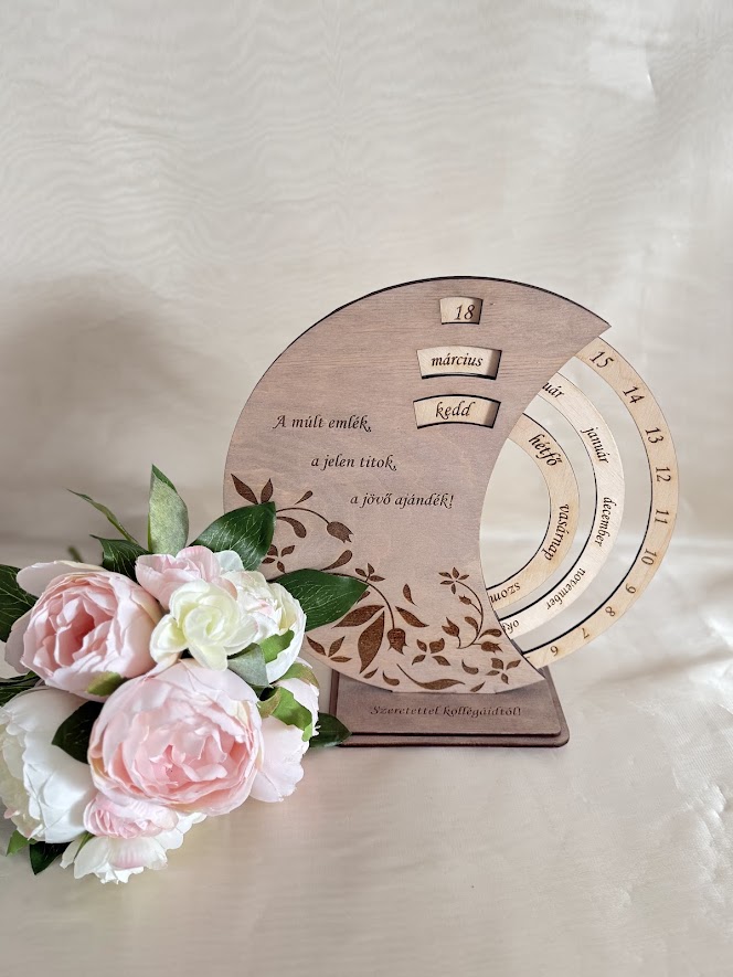 Öröknaptár nyugdíjba vonulás alkalmából