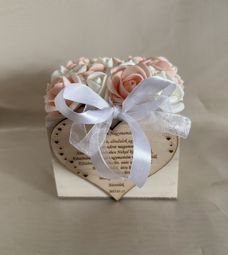 Virágbox nyugdíjazási ajándék