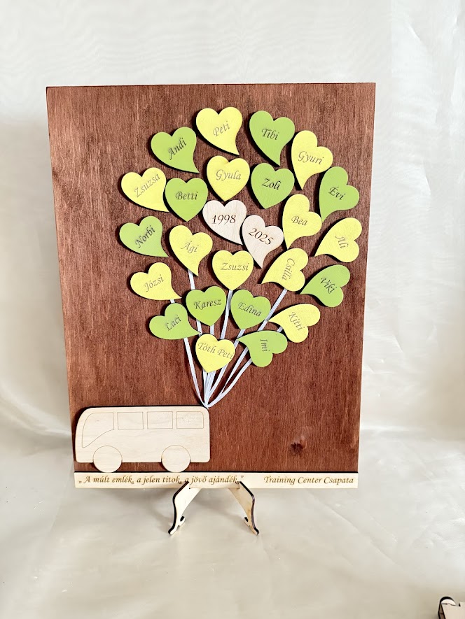 Egyedi nyugdíjas búcsúztató ajándék – maradandó emlék szeretettel, buszos