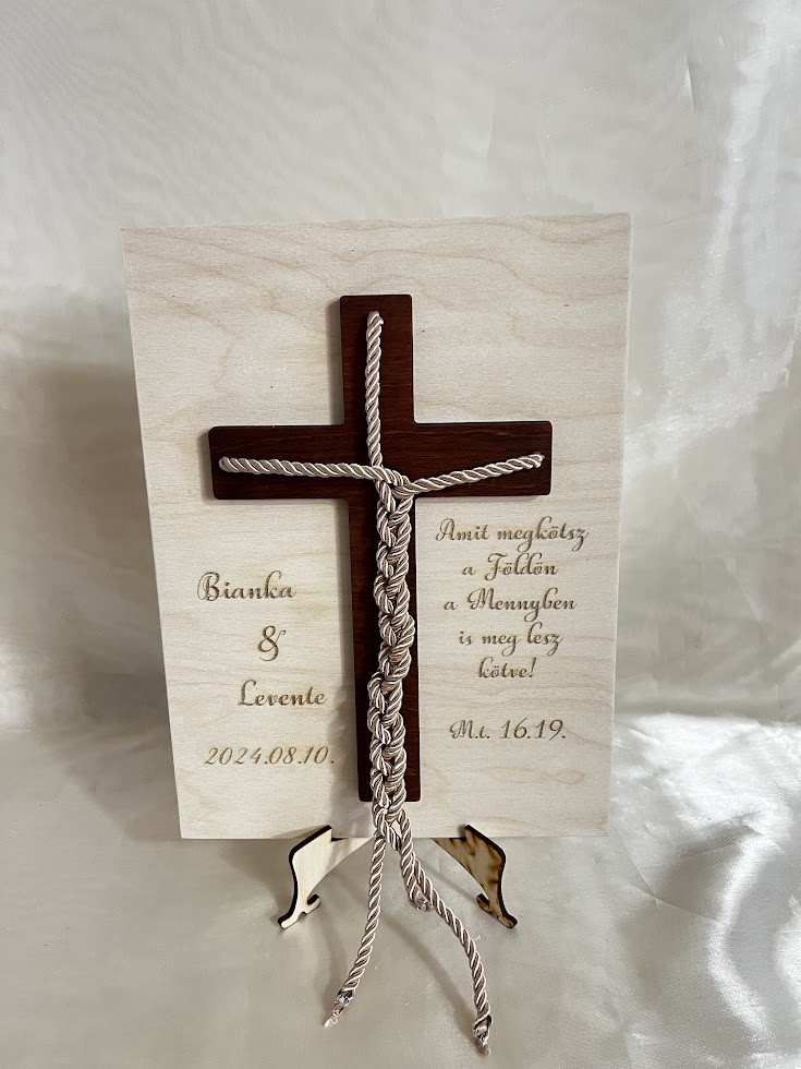 kötélceremónia kereszttel