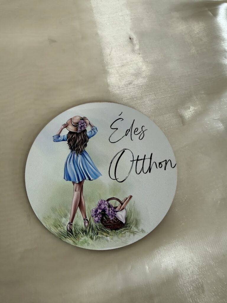 Édes otthon - dekorációs tábla